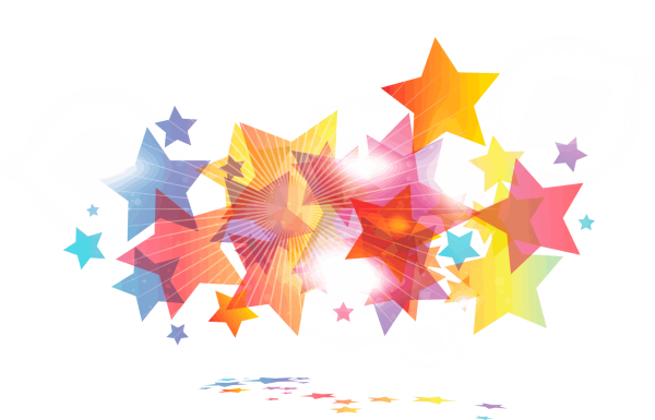 Звездочки прозрачные