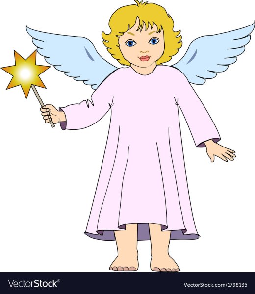 Платье ангела рисунок