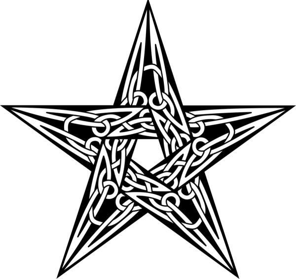 Кельтская пятиконечная звезда