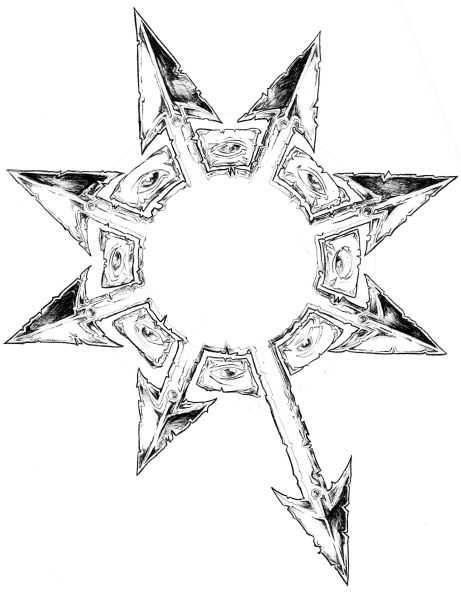 Восьмиконечная звезда символ хаоса