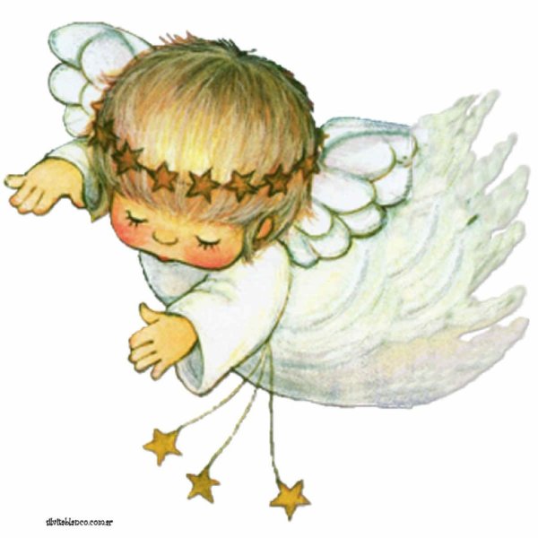 Ангелочек на облаке