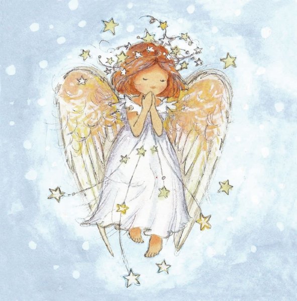 Ангел детские рисунки
