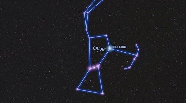 Звезда Беллатрикс Ориона