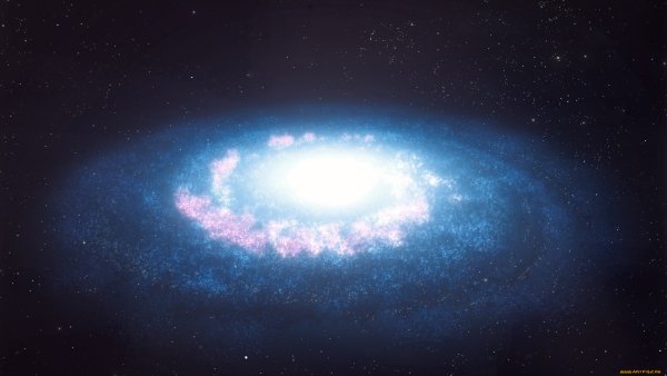 Галактика Млечный путь 3д