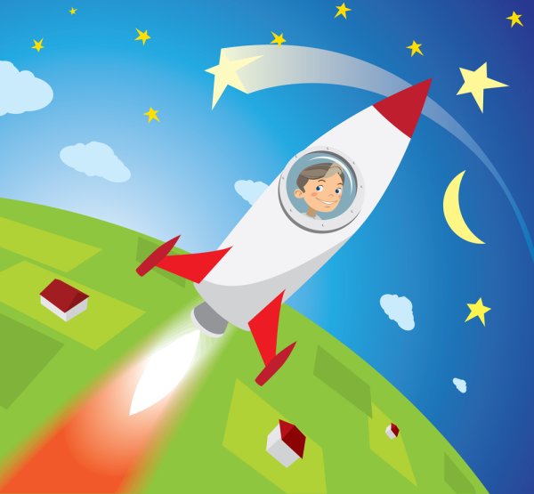 Космос день космонавтики