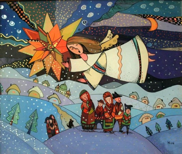 Рождественская звезда для колядования