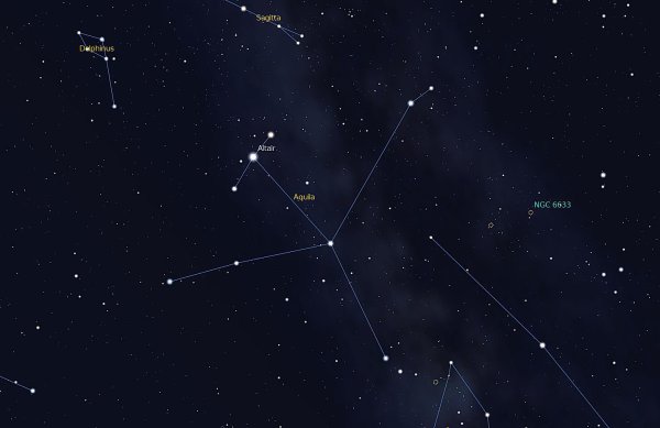 Альтаир Созвездие орла