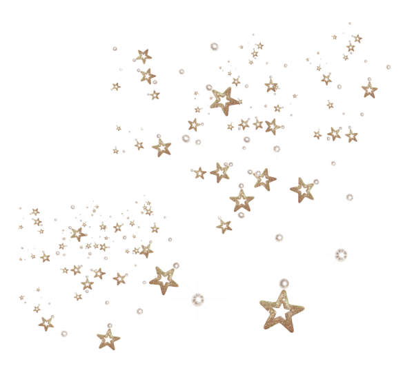 Новогодняя звезда на прозрачном фоне