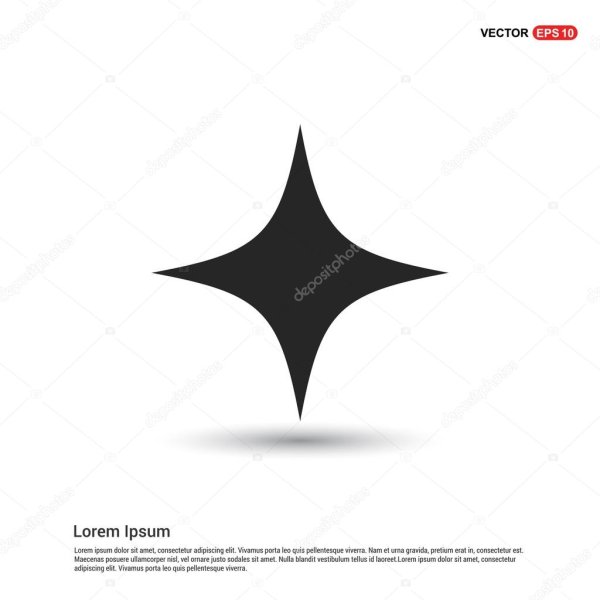 Звезда 4 конечная вектор