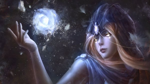 Девушка волшебство