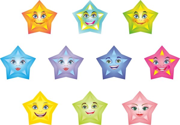 Звездочки с мордочками
