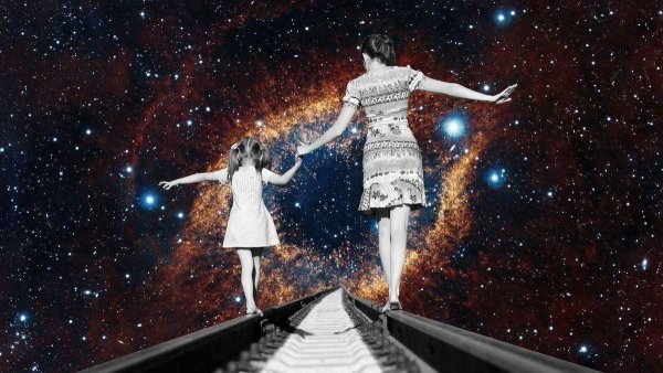 Рисование дорога к звездам