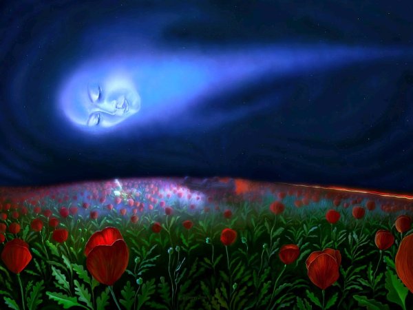 Осеннее ночное небо