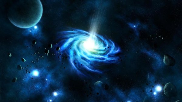 Обои космос мультяшные