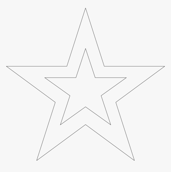 Трафареты на новый год звезды