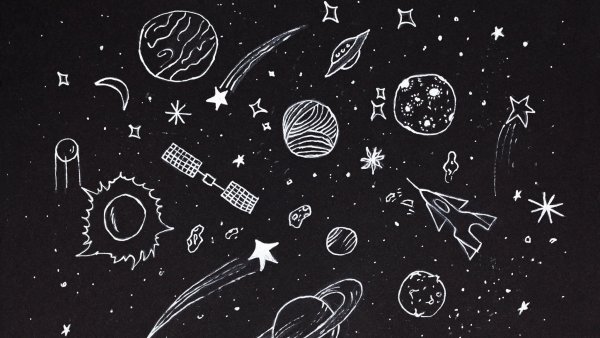 Звёздное небо планеты Графика