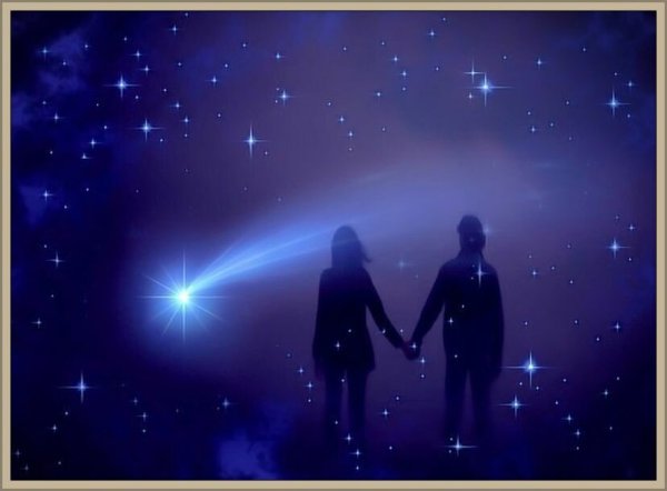 Две звезды на небе