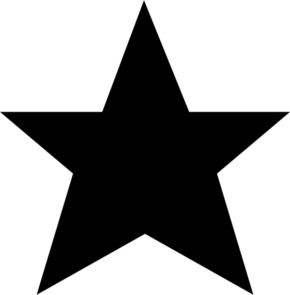 Звезда чёрная Военная