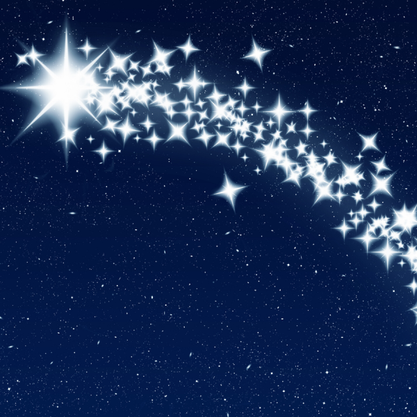 Шлейф Рождественские звезды