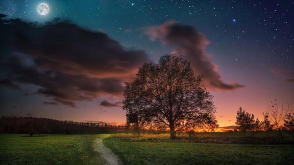 Романтичное небо