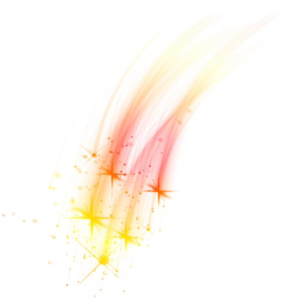 Световые эффекты на прозрачном фоне