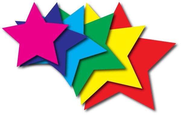 Радужные звездочки