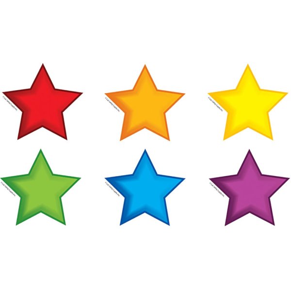 Разноцветные звезды