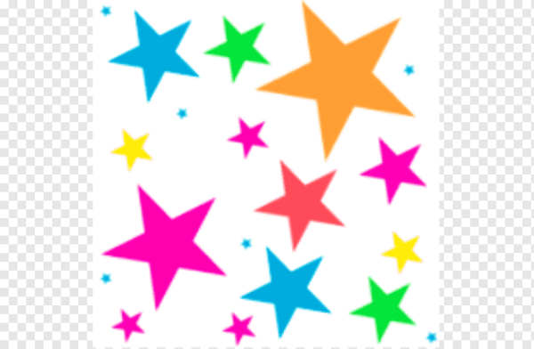 Звездочки цветные маленькие