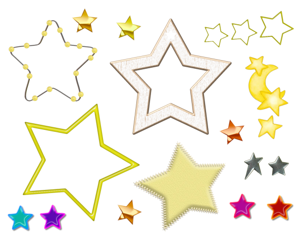 Звездочки вектор