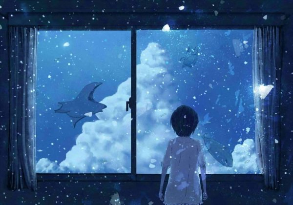 Девушка у окна