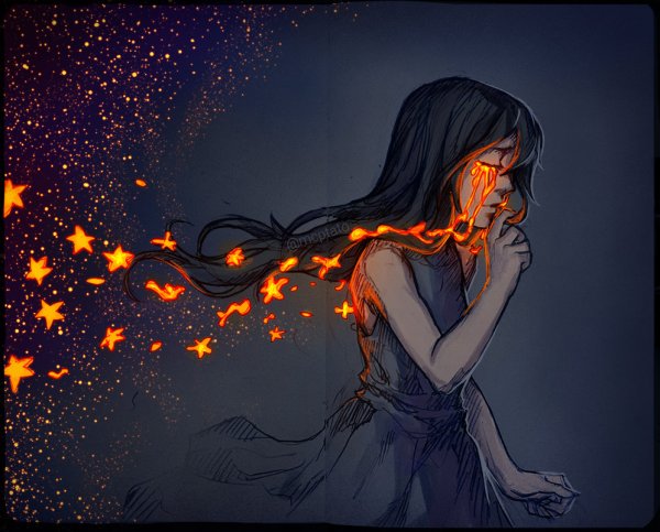 Девушка звезда