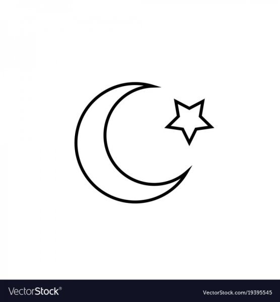 Азербайджанский полумесяц со звездой