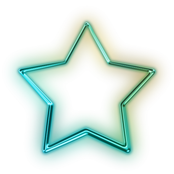 Звезда зеленая вектор