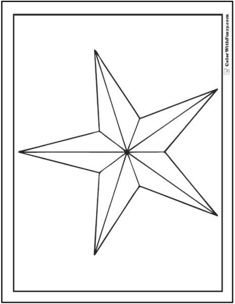 Георгиевская звезда раскраска