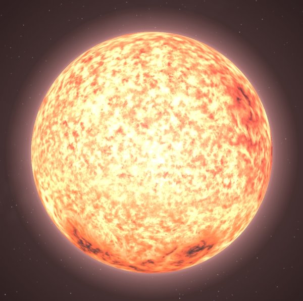 Эволюция звезд сверхгигантов