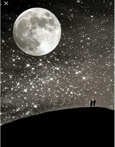 Фантастическое ночное небо