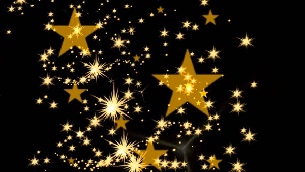 Звезды на голубом фоне