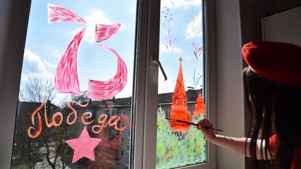 Георгиевская лента и Лавровая ветвь