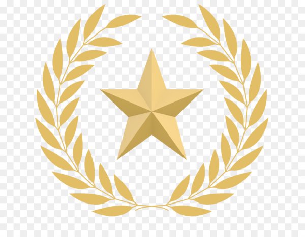 Лавровый венок со звездой