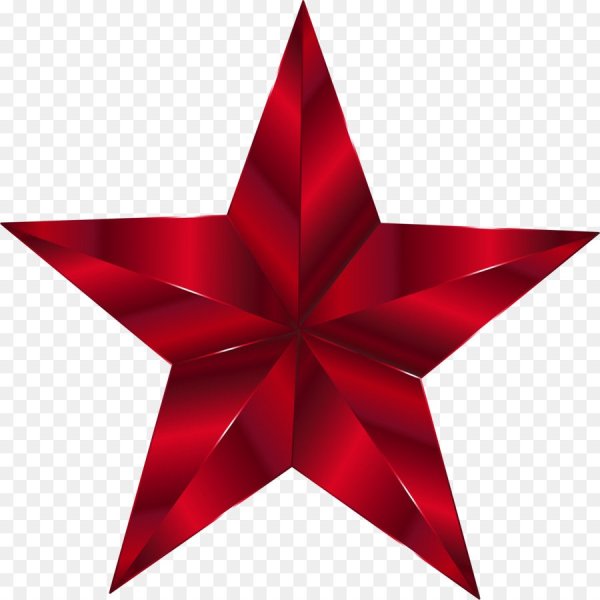 Советская пятиконечная красная звезда