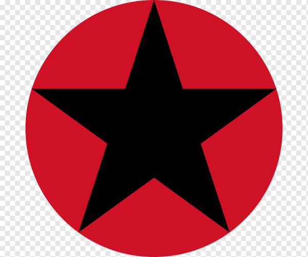 Красная звезда объемная