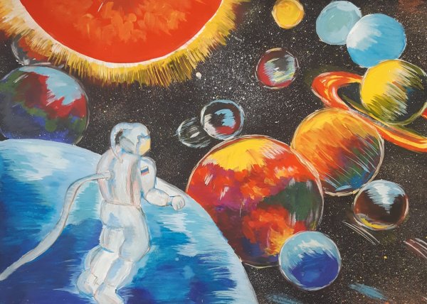 Современная живопись на тему через тернии к звездам