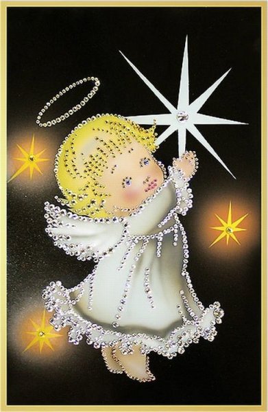 Ангел с рождественской звездой