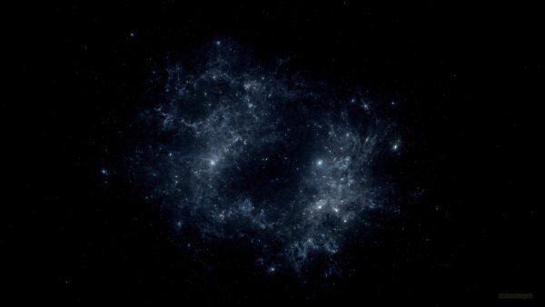 Черный фон космос