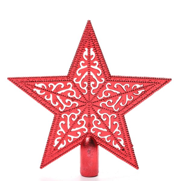 Звезда на елку на прозрачном фоне