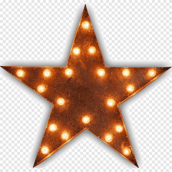 Золотая Рождественская звезда