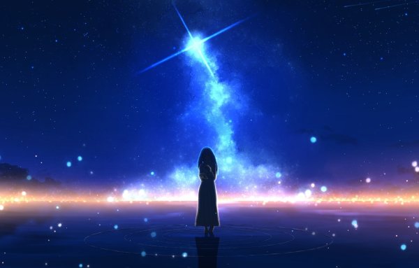 Фантастическое ночное небо