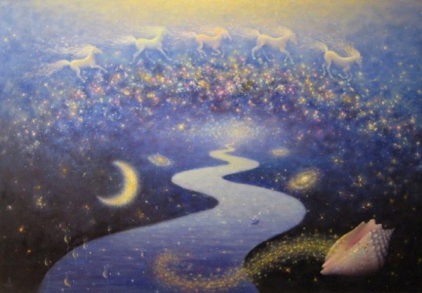 Фантастическое ночное небо