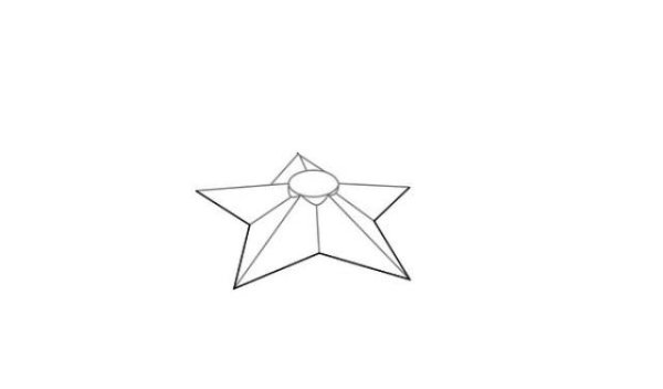 Звезда раскраска