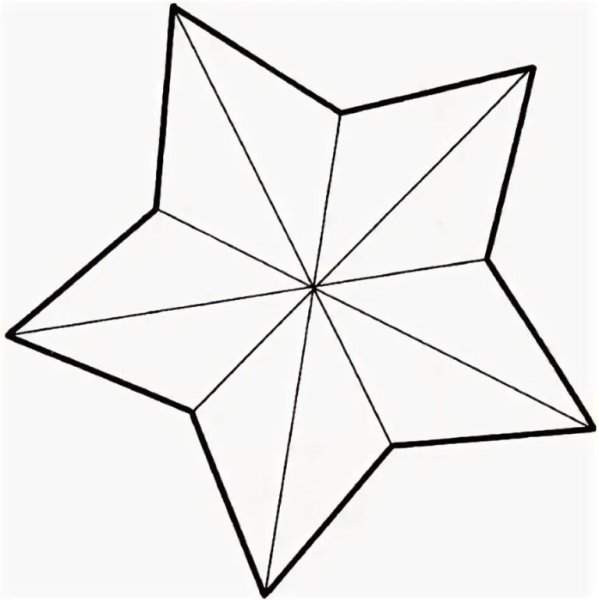 Звёздочки трафареты для вырезания